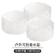Fasola可折疊水盆便攜式透明洗臉盆洗腳桶泡腳桶多功能戶外露營儲(chǔ)水桶洗衣洗菜盆旅行塑料旅游用品 大號(hào)透明水盆3個(gè)