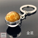 FANCYCHIC夜光太陽系上帝之眼銀河星球鑰匙扣掛件星系雙面玻璃球鑰匙鏈 金星【夜光版】