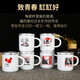 邵店藍(lán)花瓷52度濃香型革命老酒茶缸酒100mL*6整箱懷舊茶缸陶瓷杯童年回憶