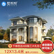 墅幫幫三層歐式別墅設(shè)計(jì)圖紙建造農(nóng)村自建房房屋全套施工圖紙20853S別墅外觀效果圖