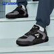FILA FUSION斐樂(lè)男鞋滑板生活鞋2024冬季新款休閑躍板鞋七夕送男友 黑舞鞋/城堡灰-TC 42