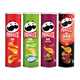 品客（PRINGLES）【組合多罐裝】薯片膨化食品禮盒辦公室休閑零食多口味組合裝批發(fā) 4罐】原味洋蔥燒烤龍蝦 110g*1箱