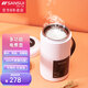 山水（SANSUI） 山水便攜式燒水壺多功能迷你養(yǎng)生壺電熱水壺全自動 0.6L 豪華款【紫砂蒸膽+玻璃燉盅+濾網(wǎng)】