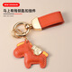 OXO馬上有錢(qián)鑰匙扣掛件男女創(chuàng  )意個(gè)性情侶汽車(chē)鑰匙鏈精致簡(jiǎn)約包包掛飾 【橘色】馬上有錢(qián)+鑰匙扣