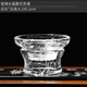 SYANF琉璃泡茶過(guò)濾器茶具配件白玉瓷茶道配件功夫茶漏茶濾網(wǎng)套裝 1玻璃水晶飄花茶漏