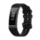 ONTR適用Huawei/華為手環(huán)band3Pro/4pro表帶TER-B09/TER-B29S手表配件腕帶 黑色 華為3/3Pro/4Pro表帶
