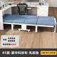 易瑞斯（Easyrest） 折疊床四折床單人午睡小休陪護(hù)床辦公室午休簡(jiǎn)易家用成人行軍床 加寬奢華乳膠五星睡感-寬85