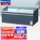 海容【工廠(chǎng)直發(fā)】海容冰柜展示柜商用冷凍臥式速凍冷柜雪糕餃子肉丸子鮮肉海鮮柜組合島柜智能溫控雪柜 高配1.84米長(cháng)/HR-19CE-H 自動(dòng)融霜