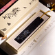 張小鳳書(shū)簽中國風(fēng)古風(fēng)創(chuàng  )意生日禮物教師節 毛筆文房四寶書(shū)房擺件紫光檀小葉紫檀木質(zhì)書(shū)簽 鳳之靈紫光檀款