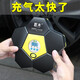 巨木 車載充氣泵12v便攜式應(yīng)急加氣機(jī) 汽車車載打氣泵 小汽車輪胎打氣筒電瓶車加氣泵游泳圈充氣機(jī) 五角星充氣泵數(shù)顯款（送1米延長(zhǎng)管）