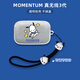 吉事果適用森海塞爾MOMENTUM真無(wú)線4代藍(lán)牙耳機(jī)保護(hù)套透明防摔森海塞爾四代耳機(jī)保護(hù)殼卡通可愛(ài)3代耳機(jī)套 帕恰狗+帕恰狗調(diào)節(jié)繩