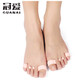 冠愛(ài)（GUANAI）拇指外翻矯正器大腳趾外翻分趾器重疊趾大小腳趾外翻硅膠腳趾分離器日夜款可穿鞋 一雙裝 均碼