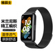 維辰士適用新款華為手環(huán)10表帶 華為手環(huán)9/8表帶標準版NFC版通用磁吸金屬米蘭尼斯腕帶智能運動(dòng)手環(huán)配件 【米蘭尼斯】黑色