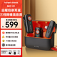 浩瀚卓越（hohem）Mic-01無(wú)線(xiàn)領(lǐng)夾麥克風(fēng)直播話(huà)筒收音麥講解器手機K歌設備主播短視頻錄音相機 蘋(píng)果一拖二【黑色】MFI認證