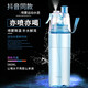 Cuipo噴霧杯運(yùn)動(dòng)水杯兒童學(xué)生戶外大容量隨手杯帶吸管tritan杯子便攜塑料杯 藍(lán)色 580ml