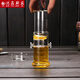 綠簡(jiǎn)堂玻璃杯紅茶泡茶器雙耳杯過濾玻璃茶具簡(jiǎn)易茶壺普洱功夫沖茶器 透明珠雙耳杯