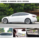 FANCYCHIC車窗膜自貼汽車貼膜汽車玻璃膜汽車隔熱膜太陽膜全車膜防爆膜防曬膜高隔熱隱私 高隔熱防曬中黑 50cm寬*4米長（4個側(cè)窗）通用有工具
