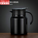 愛舒貝（AISHUBEI） 愛舒貝燜茶壺316不銹鋼內(nèi)膽泡茶保溫壺茶水分離泡茶大容量保暖壺喝茶悶泡壺 悶茶壺(1000ML)-經(jīng)典黑