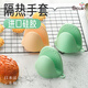 Galuin日本硅膠加厚隔熱手套廚房家用耐高溫烤箱微波爐防燙手夾烘培烤爐 青色手夾2只