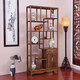 尋古紅木家具非洲雞翅木（學(xué)名：非洲崖豆木）博古架實(shí)木客廳隔斷柜簡(jiǎn)約中式多寶格置物古董茶葉架 單個(gè) 長(cháng)120*寬30*高198cm