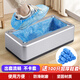LYSHIYI鞋套機全自動(dòng)家用鞋套機房專(zhuān)用學(xué)生 一次性腳套鞋膜機免脫鞋神器 【全自動(dòng)】鞋套機(含100鞋套)-灰