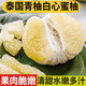 良知農(nóng)哥泰國(guó)青柚 青皮白心白肉蜜柚 4個(gè)大果單果2-2.4斤