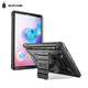 supcase 三星平板TabS6/S7/5e/S4保護殼10.5/11/10.4保護套款防摔支架 Tab S6-10.5英寸-酷睿黑-含屏保含支架