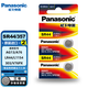 松下（Panasonic） SR氧化銀紐扣電池1.55V 石英電子表 卡西歐西鐵城歐米茄天美時智能表 SR44(同型號357) 2節(jié)裝(僅電池)