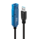 德國LINDY 8米USB 3.0 公對母可串接專業(yè)有源延長線 視頻會議室專用 USB 3.0 延長線 8米