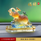騰韻汽車內(nèi)飾品擺件車載香水香薰創(chuàng)意葫蘆招財(cái)保平安高檔男女裝飾用品 葫蘆【彩色】小號(hào)