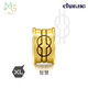 周生生男黃金轉運珠 charme XL酷黑守護信念勇氣串珠單顆 智慧86642C