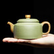 尊壺 宜興紫砂壺手工功夫茶具泡茶壺漢鐘壺原礦豆青泥180ml 漢鐘壺 180ml