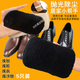易潔亮（YIJIELIANG）【5只裝】擦皮鞋用布手套式皮鞋擦鞋神器護理工具擦鞋布拋光巾 顏色隨機發(fā)貨
