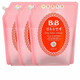 保寧（B&B）嬰兒柔順劑補(bǔ)充裝1300ml*3袋 韓國(guó)進(jìn)口衣物柔軟劑新生兒內(nèi)衣尿布