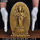 黃銅千手觀(guān)世音菩薩坐蓮南海觀(guān)音佛像擺件家用佛堂寺廟供奉本命佛站像 1尺背板千手觀(guān)音 長(cháng)s