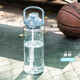 德國NRMEI運動水杯男塑料杯子tritan材質(zhì)健身水杯大容量水壺夏季戶外便攜隨行太空杯 藍色2000ML【Tritan】