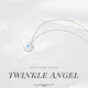 Twinkle Angel月亮八芒星S925銀項鏈女簡(jiǎn)約輕奢小眾時(shí)尚鎖骨鏈情人節生日禮物 月涵星光-項鏈