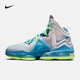 耐克（NIKE）籃球鞋秋季新款LEBRON LBJ詹姆斯黑灰高幫實(shí)戰戰靴緩運動(dòng)鞋【潮 DC9341-400詹姆斯19代 40.5
