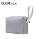 BUBM 多功能數(shù)碼電源收納包便捷式辦公出差內(nèi)膽收納包電腦包配件 灰色-收納包