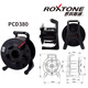 羅科斯通ROXTONE 移動(dòng)卷線盤(pán)空盤(pán)收放線塑料工字輪網(wǎng)線電纜線拖繞線軸滾子電線卷線盤(pán)無(wú)線盤(pán)線軸工程地拖線 pcd380（大號(hào)）