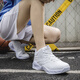梓譽(yù)新款籃球鞋女高幫室外球鞋防滑百搭粉色大碼女子運(yùn)動(dòng)鞋實(shí)戰(zhàn)學(xué)生球 全白色(男女都可以) 36