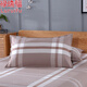 祿瑞福家紡床上用品純棉老粗布枕套全棉單人條紋枕頭套信封式 單只裝1只 雍雅 手工制作約48cmx74cm