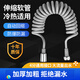 家韻（jiayun） 伸縮軟管淋浴花灑噴頭彈簧婦洗器噴槍進(jìn)電話線進(jìn)水管 3米噴槍伸縮管【灰色】 加厚防爆