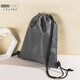 柯良惠子抽繩束口旅行背包 跑步運動(dòng)沙灘戶(hù)外旅行包便攜收納包雙肩包 灰色