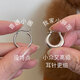 榛橙 S925銀高級素圈耳釘女重工設計感圓形耳環(huán)小眾氣質(zhì)新款耳圈耳扣 【通體925銀】小胖圈耳扣一對E37