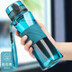 UZSPACE優(yōu)之運動(dòng)水杯男女大容量食品級tritan壺學(xué)生夏季便攜高顏值搖搖杯 松石青800ml