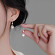 925銀珍珠耳環(huán)女輕奢小眾設(shè)計(jì)感2024年新款氣質(zhì)時(shí)尚高級(jí)感耳釘 珍珠耳鉤一對(duì)