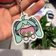 FUNLOVING初音未來搖搖樂掛件鑰匙扣吃大蔥 亞克力 個性可愛卡通 初音未來搖搖樂掛件1個