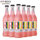 銳澳（RIO）洋酒 預調(diào)雞尾酒 果酒 經(jīng)典玻璃瓶 275ml 水蜜桃味6瓶