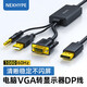 nexhypevga轉(zhuǎn)dp連接線vga轉(zhuǎn)dp線雙向電腦VGA轉(zhuǎn)DP轉(zhuǎn)換頭vga轉(zhuǎn)接dp線主機vga轉(zhuǎn)dp顯示器轉(zhuǎn)接線vga轉(zhuǎn)dp轉(zhuǎn)接頭 電腦vga線轉(zhuǎn)顯示器dp線 2米